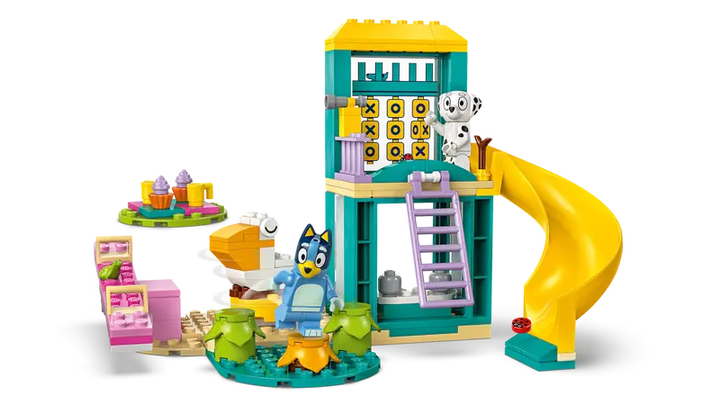 Zestaw klocków LEGO Blue i Łatko na placu zabaw 104 elementy (11201) - obraz 6