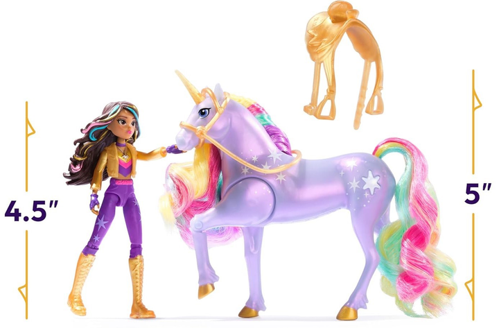 Lalka Spin Master Akademia Jednoroż Sophia Magia Światła 11 cm 6071464 (681147040847) - obraz 2