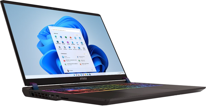 Laptop MSI Vector 16 HX AI A2XWHG (A2XWHG-094PL) Cosmos Gray - obraz 2