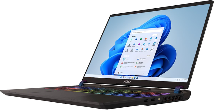 Laptop MSI Vector 16 HX AI A2XWHG (A2XWHG-094PL) Cosmos Gray - obraz 3