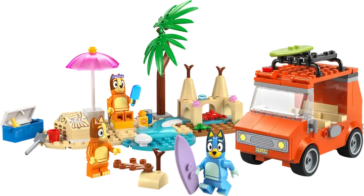 Zestaw klocków LEGO Blue i rodzinna wycieczka samochodem 133 elementy (11202) - obraz 5