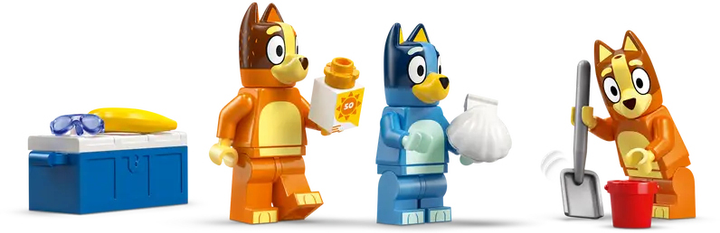 Zestaw klocków LEGO Blue i rodzinna wycieczka samochodem 133 elementy (11202) - obraz 7