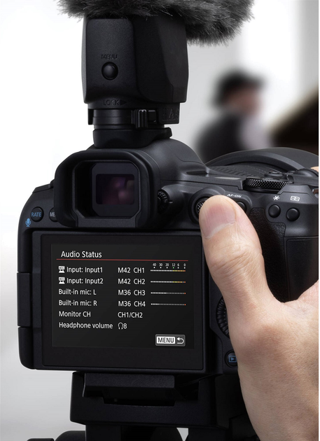 Aparat fotograficzny Canon EOS R5 Mark ll Body Black (6536C022AA) - obraz 13