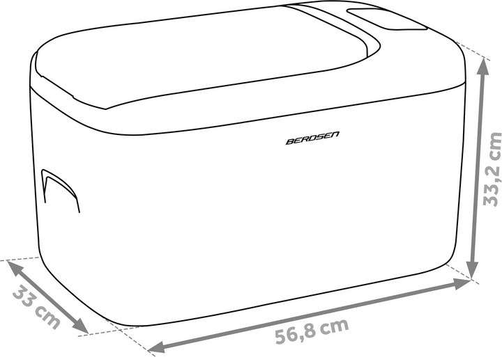 Lodówka turystyczna Berdsen Icemax 401 12/230V 21 L White (5903890618810) - obraz 7