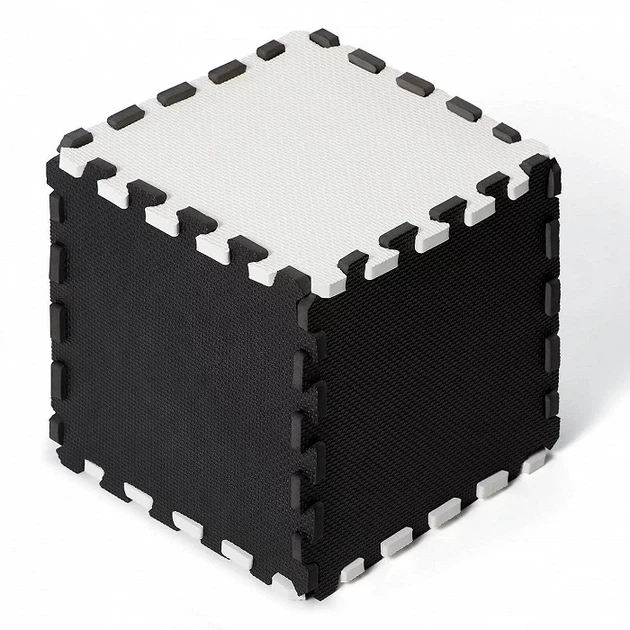 Детский коврик пазл игровой водонепроницаемый 150х180см. KiderKraft LUNO Black / Детские развивающие коврики - изображение 5