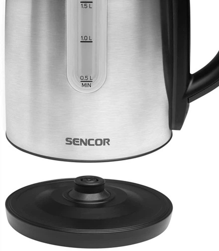Электрочайник Sencor SWK 1720BK 1.7 л серебристый - Фото 7 Электрочайник Sencor SWK 1720BK 1.7 л серебристый - изображение 7