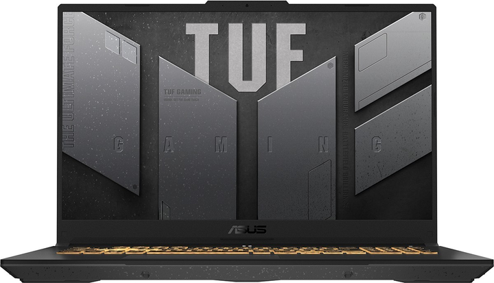Laptop ASUS TUF Gaming F17 (2022) FX707ZC4-HX008 (90NR0GX1-M000T0) Mecha Gray - obraz 2