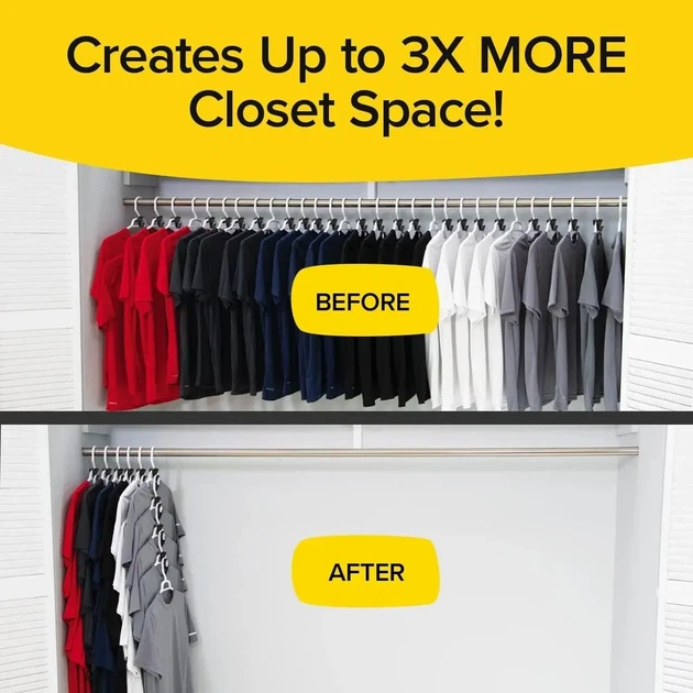 Вешалка Space Saver Saving Wonder Metal L2 AND262 WIB435 - Фото 3 Вешалка Space Saver Saving Wonder Metal L2 AND262 WIB435 - изображение 3