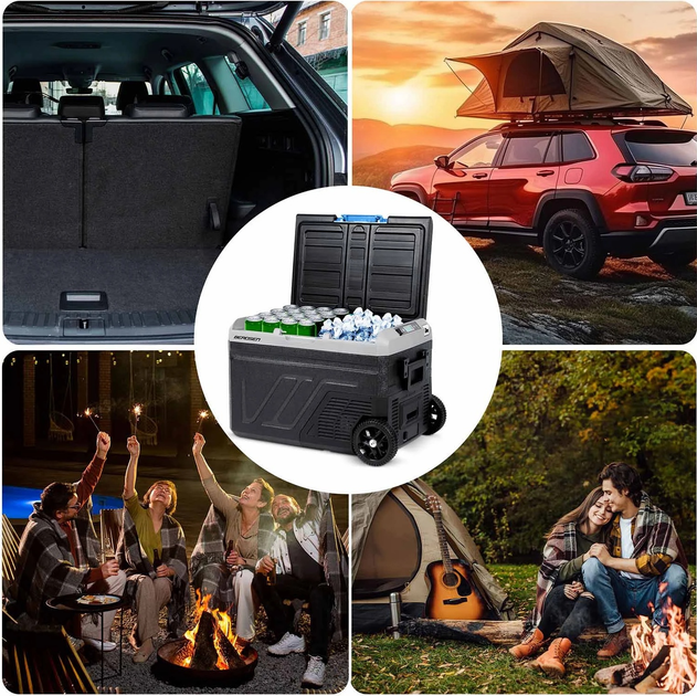 Холодильник туристичний Berdsen Icemax 402 12/230V 40 л Black (5903890629007) - зображення 9