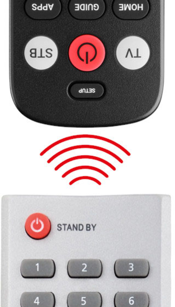 Pilot uniwersalny One For All Big Button TV (URC6821) - obraz 3