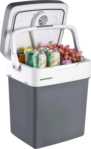 Холодильник туристичний Berdsen Icemax 29 л 12/230В Grey (5908220470168) - зображення 3