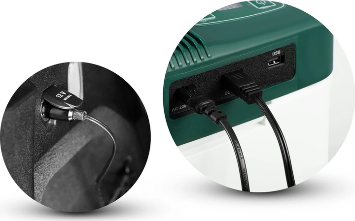Lodówka turystyczna Berdsen Icemax 29 L 12/230V Green (5903890618193) - obraz 9
