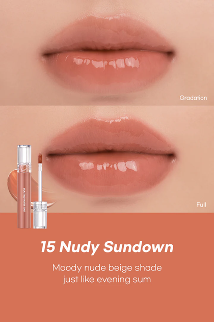 Тінт для губ Rom&nd Glasting Water 15 Nudy Sundown 4 г (8809625247973) - зображення 2
