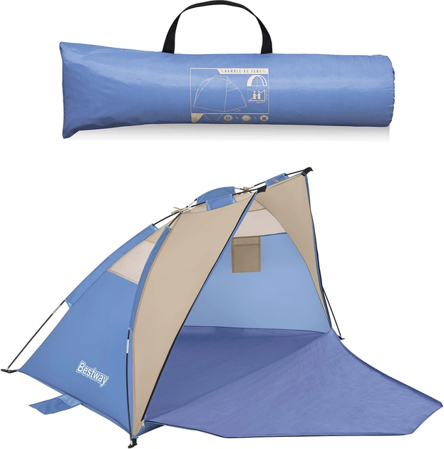 Туристичний намет Bestway Ramble X2 100 x 200 x 100 см 68001 (6941607353127) - зображення 4