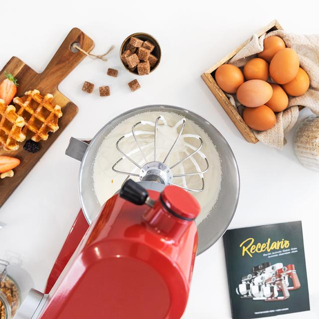 Robot planetarny Cecotec Twist&Fusion 4000 Luxury Red 4170 czerwony - obraz 4