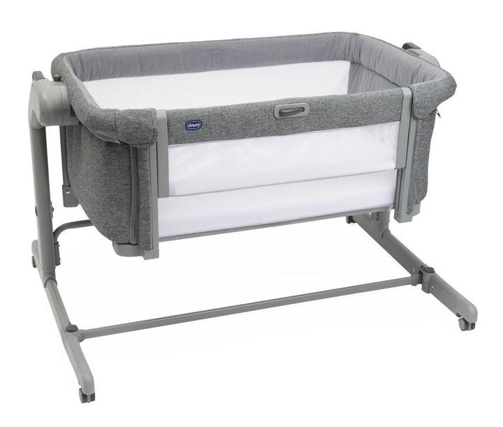 Дитяче ліжечко Chicco Next2Me Magic Evo Darl Grey (8058664167715) - зображення 1