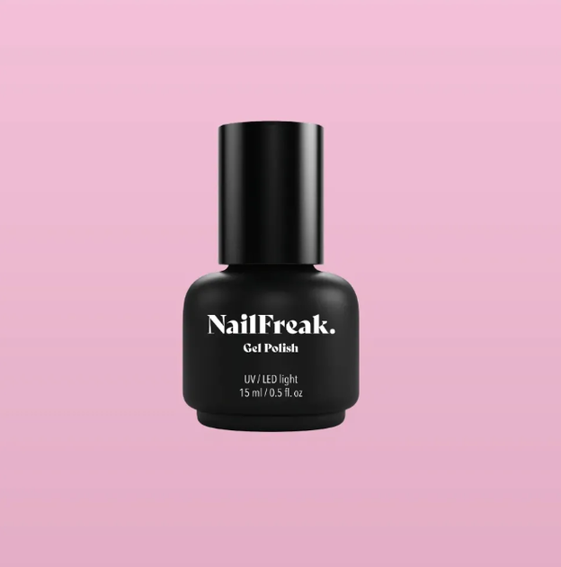 Гель-лак для нігтів NailFreak Millennial pink 15 мл (5712568003199) - зображення 3