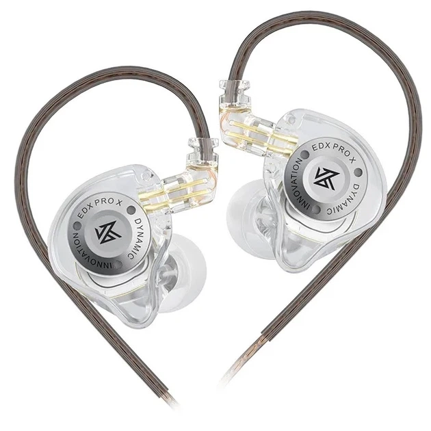KZ EDX PRO X (Crystal, No Micro) – Динамические Hi-Fi Навушники для Кристального Звука - изображение 3