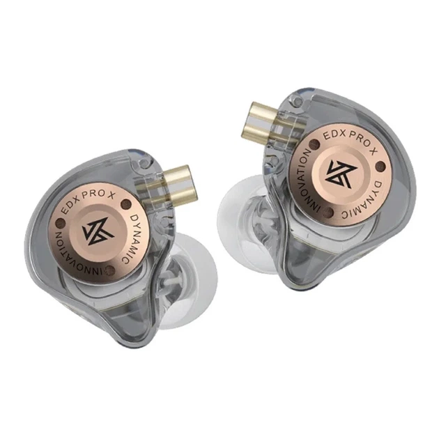 KZ EDX PRO X (Gray, No Micro) – Динамические Hi-Fi Навушники для Кристального Звука - изображение 3