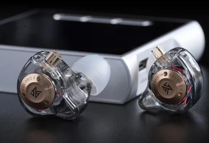 KZ EDX PRO X (Gray, No Micro) – Динамічні Hi-Fi Навушники для Кришталевого Звуку - изображение 11