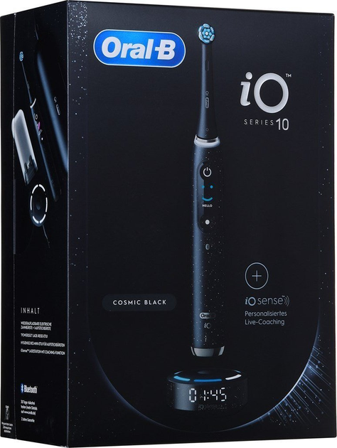Elektryczna szczoteczka do zębów Oral-B iO Series 10 Cosmic Black + TC - obraz 3