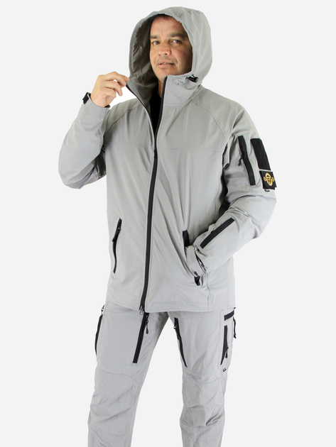 Костюм тактичний чоловічий M-Gear M-Strong Рух 4Wstretch 4XL/L Світло-сірий (MG2000000064208) - зображення 3