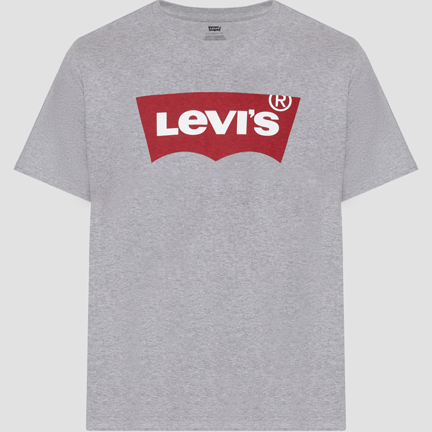 Koszulka męska bawełniana Levi's Graphic Setin Neck 17783-0138 L Szara (5415211983236) - obraz 5