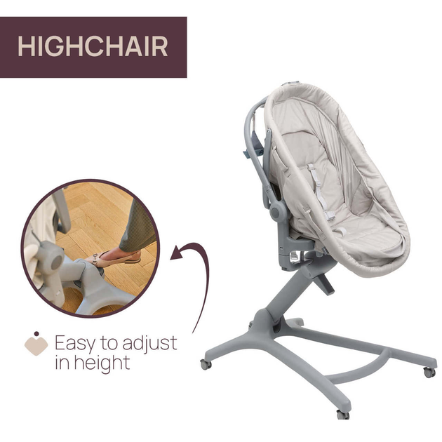Дитяче ліжечко багатофункціональне Chicco Baby Hug Pro 5 в 1 Бежеве (8058664173273) - зображення 13