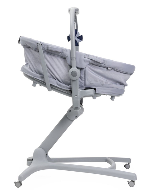 Дитяче ліжечко багатофункціональне Chicco Baby Hug Pro 5 в 1 Сіре (8058664173259) - зображення 2