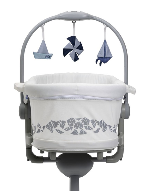 Łóżeczko dziecięce wielofunkcyjne Chicco Baby Hug Pro 5 w 1 Białe (8058664173266) - obraz 6