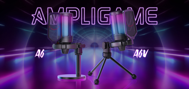 Mikrofon pojemnościowy Fifine A6 Ampligame RGB (4820216972061) - obraz 4