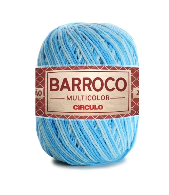 9113 BARROCO MULTICO пряжа (100% бавовна, 200гр. 226м), різнокольоровий - Фото 1 9113 BARROCO MULTICO пряжа (100% бавовна, 200гр. 226м), різнокольоровий - изображение 1
