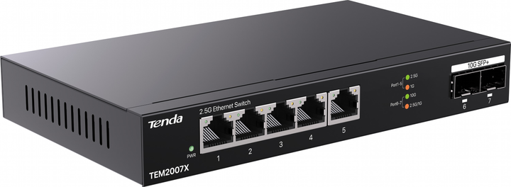 Комутатор Tenda TEM2007X - зображення 3