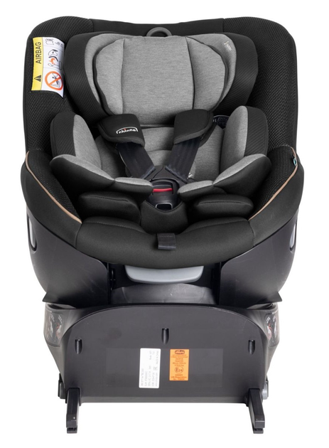 Fotelik samochodowy dla dzieci Chicco Seat105 i-Size 40-105 cm Czarny (8058664181735) - obraz 5