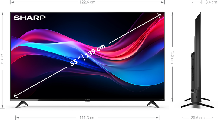 Telewizor Sharp 55" 55GJ4225E - obraz 8