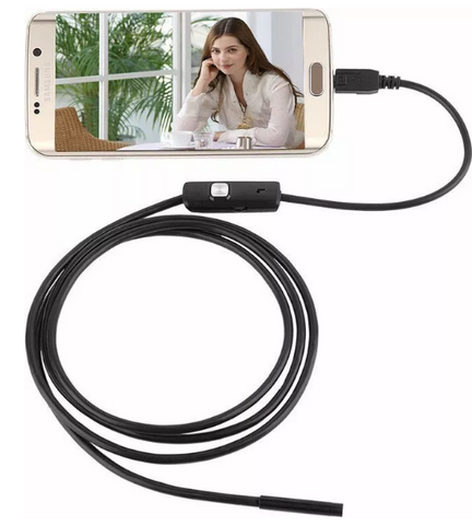 Камера Ендоскоп Android and PC Endoscope гнучка 3.5 метрів 100P - зображення 5