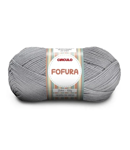 8480 FOFURA пряжа (100% акрил, 100гр. 254м ), сірий - Фото 1 8480 FOFURA пряжа (100% акрил, 100гр. 254м ), сірий - изображение 1