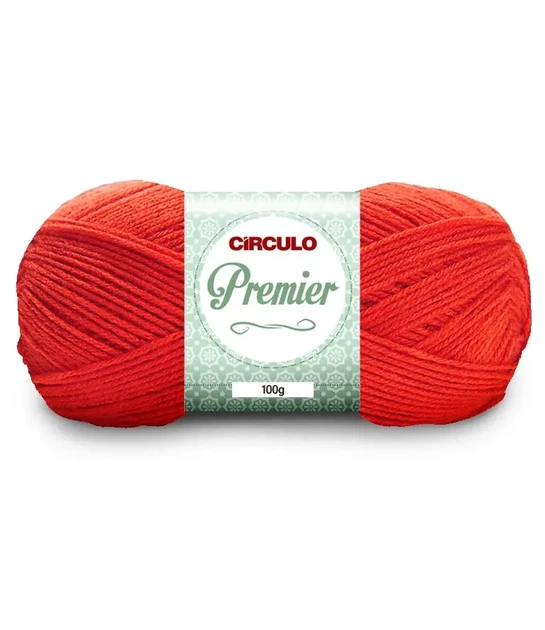 3585 PREMIER пряжа (100% акріл, 100гр. 283м. ), червоний - Фото 1 3585 PREMIER пряжа (100% акріл, 100гр. 283м. ), червоний - изображение 1
