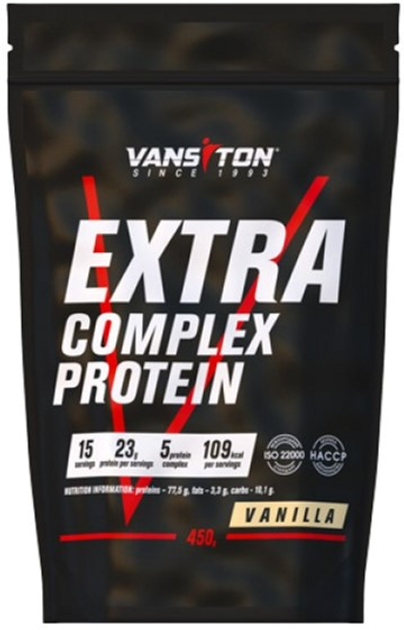 Протеїн Vansiton EXTRA 450 г Vanilla (4820106590955) - зображення 1