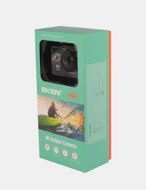 Экшн камера Eken H9R С пультом 4k Wi-Fi Black Original - изображение 5