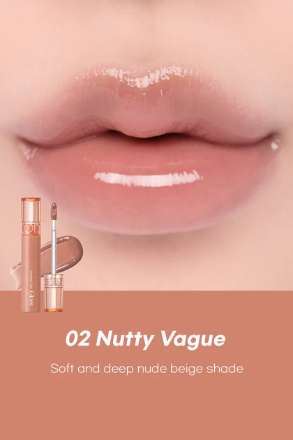 Błyszczyk do ust Rom&nd Glasting Color Gloss 02 Nutty Vague 4 g (8809625248802) - obraz 2
