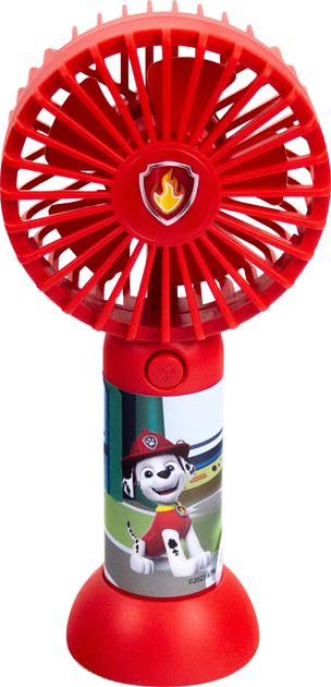 Wentylator ręczny (przenośny) Paw Patrol RMX-0935 Red (5902983622017) - obraz 1