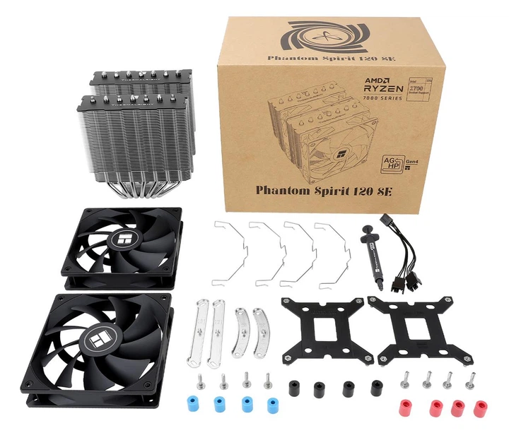 Повітряне охолодження Thermalright Phantom Spirit 120 SE - зображення 9