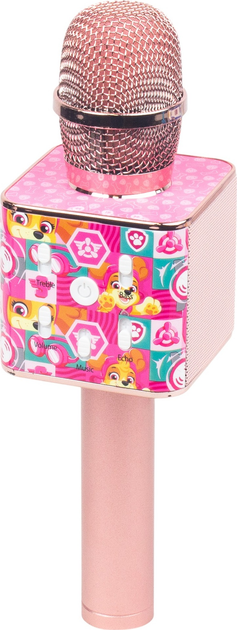 Мікрофон для караоке Paw Patrol EMX-010246 Pink (BIE003643) (5902983626077) - зображення 2