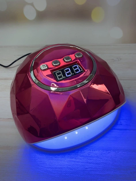 Лампа для манікюру SUN F6 UV/LED, 86 Вт рожево-перламутрова - зображення 3