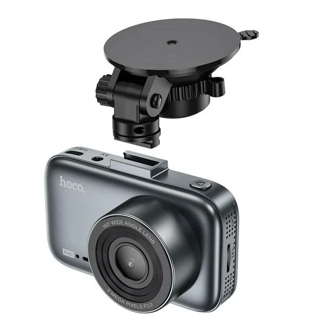 Видеорегистратор Hoco DV5 Driving recorder with 3-inch display Iron gray - изображение 4