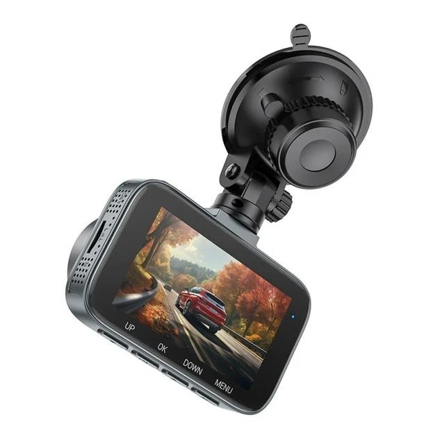 Видеорегистратор Hoco DV5 Driving recorder with 3-inch display Iron gray - изображение 5