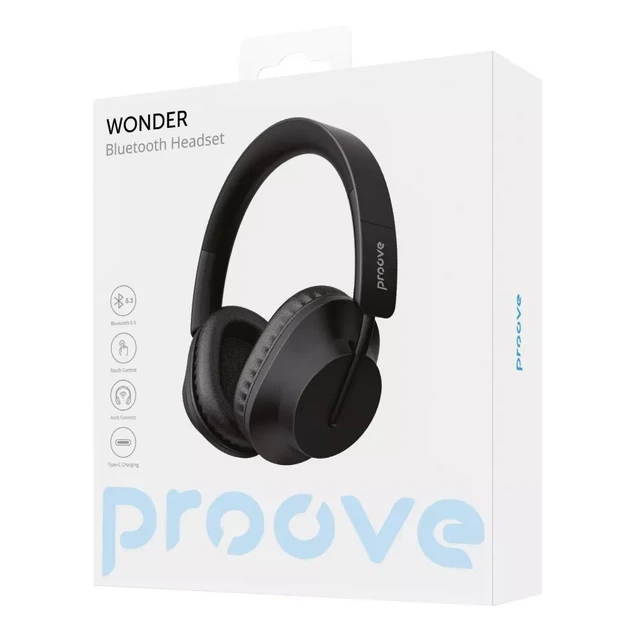 Беспроводные наушники Proove Wonder black - изображение 2
