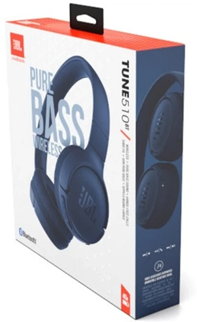 Беспроводные наушники JBL Tune 510BT Blue (JBLT510BTBLU) - изображение 4