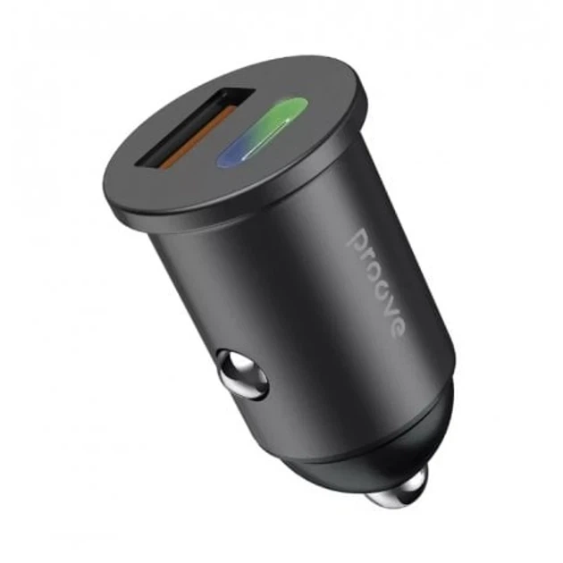 Автомобильное зарядное устройство Proove Tiny Power 20W (USB+Type-C) Black - Фото 1 Автомобильное зарядное устройство Proove Tiny Power 20W (USB+Type-C) Black - изображение 1